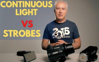 Continuous light VS Flash.  Which should you use?
