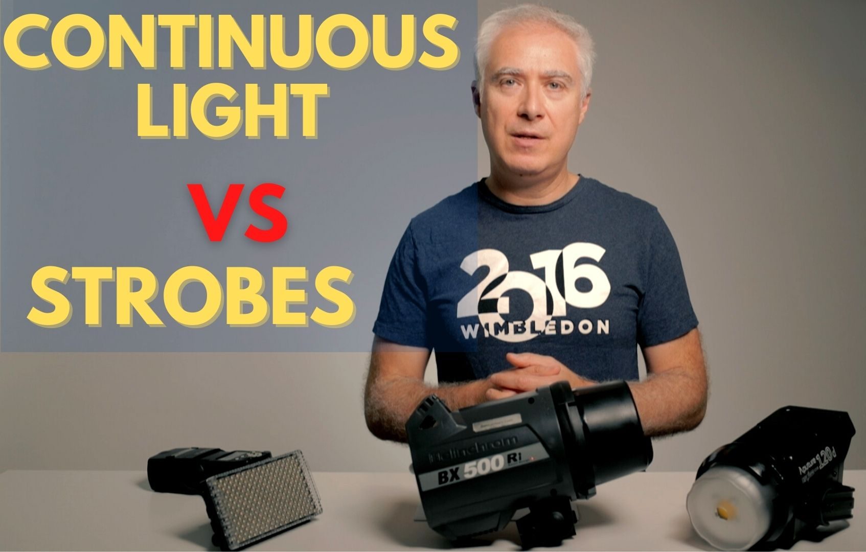 Continuous light VS Flash. Which should you use? Ministry of Photo